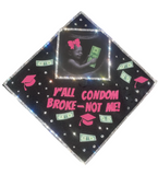 Custom Graduation Cap | Personalized Grad Cap Decoration for Kindergarten, High School & College Graduation | Any Theme or Colors