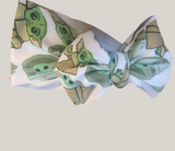 Baby yoda bow Custom Big bow Headband