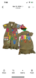Custom Dickies Set | Personalized Kids Birthday Outfit