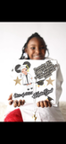 Custom Kids Graduation Gown & Cap Set for Girls | Personalized Pre-K, Kindergarten & First Grade Graduation Outfit | Any Color or Theme