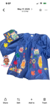 Custom Kids Graduation Gown & Cap Set for Girls | Personalized Pre-K, Kindergarten & First Grade Graduation Outfit | Any Color or Theme