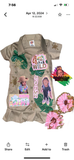 Custom Dickies Set | Personalized Kids Birthday Outfit