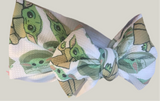 Baby yoda bow Custom Big bow Headband