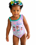 Monsters, Inc. Inspired Custom Birthday Bubble Romper | Personalized Boo Character Outfit
