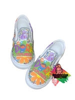 customized bling tennis shoes. theme of your choice