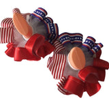 American Flag Tutu Socks or Anklets | Red White & Blue Ruffle Socks | 4th of July Baby & Toddler Accessories