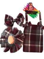 Plaid school set