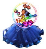 Ribbon trimmed tutu, Any color - ReignBowsNtoes