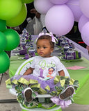 Baby Princess Tiana tutu set - ReignBowsNtoes