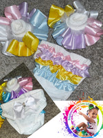 Custom ruffle butts and tutusocks |custom diaper covers| baby girl diaper cover|going home outfit - ReignBowsNtoes
