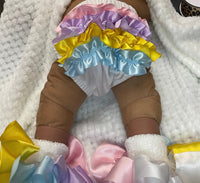 Custom ruffle butts and tutusocks |custom diaper covers| baby girl diaper cover|going home outfit - ReignBowsNtoes
