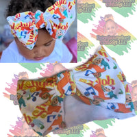 Cocomelon tutuset and big bow headband - ReignBowsNtoes